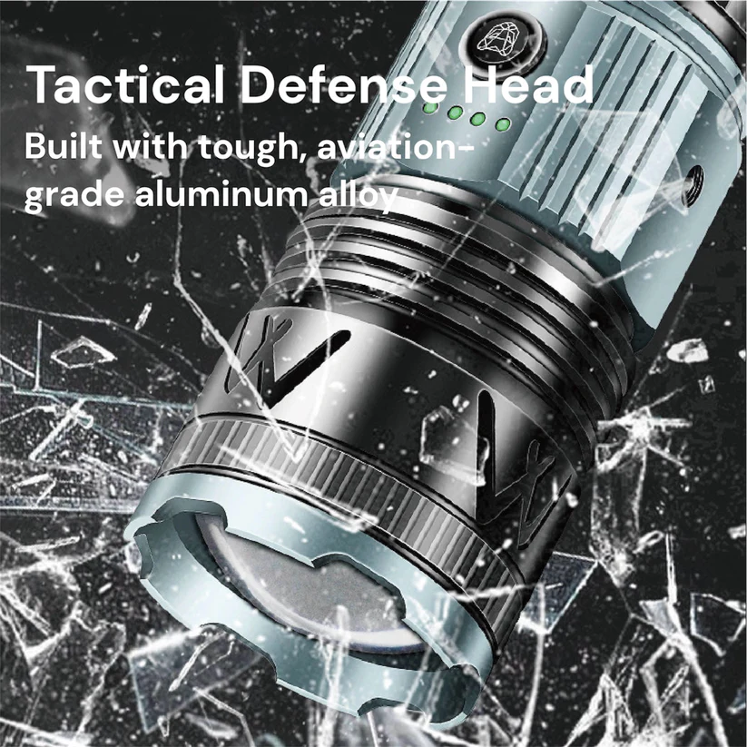 TorchMaster X9 Multi-Mode Tactical Flashlight - Image 2
