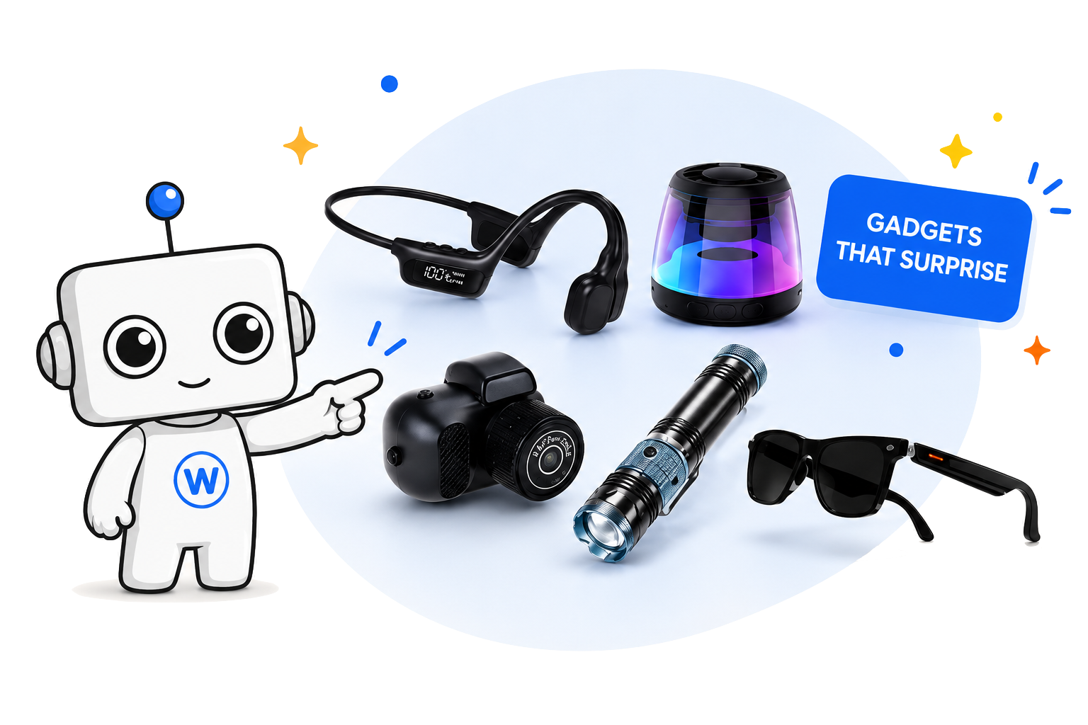 Whoop Sells featured gadgets