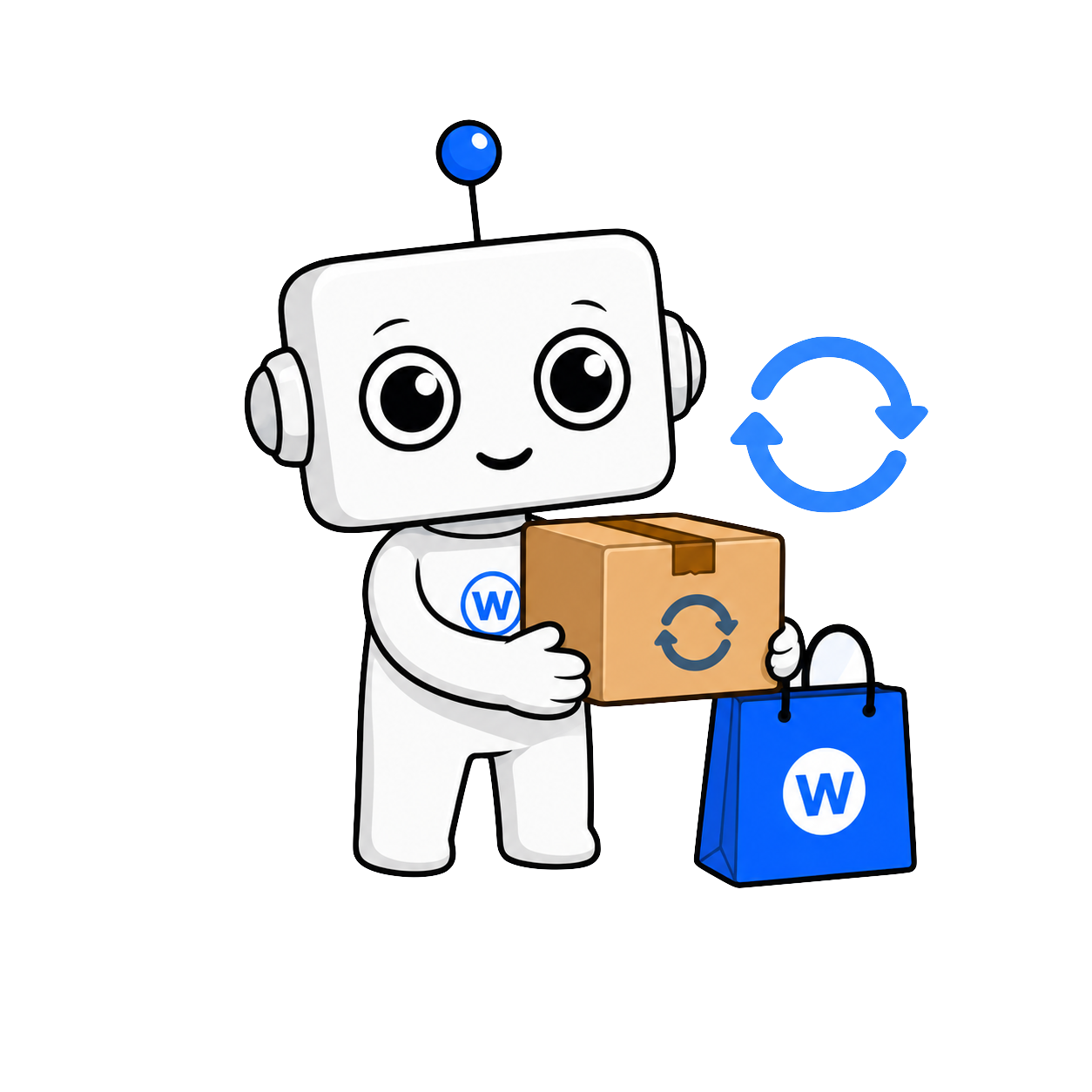 WhoopBot helping with returns